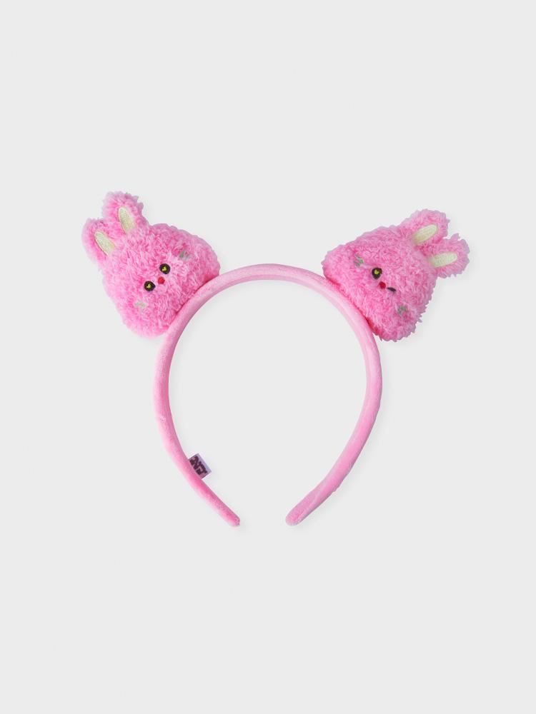 LINE FRIENDS Bunini Plush Hairband (Pink)