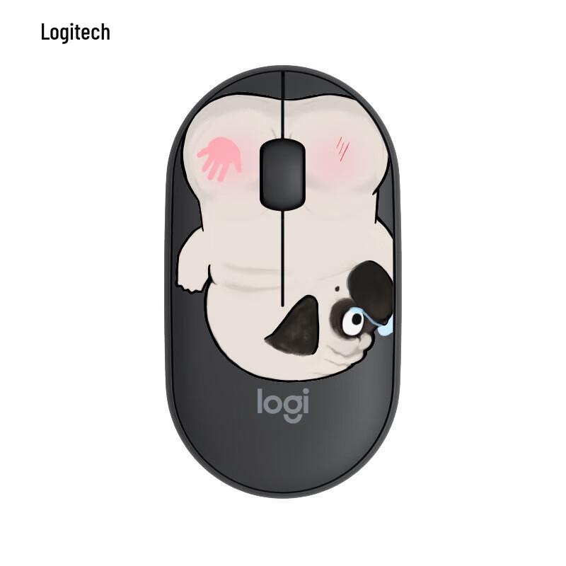 Logitech Pebble My Emperor Cat Silent Wireless Mouse