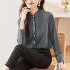 Women's New Chinese Style Stand-Collar Chiffon Shirt