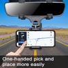 Rotatable Car Phone Holder Multifunction Rearview Mirror Mobile Phone Bracket GPS Support for Car… More