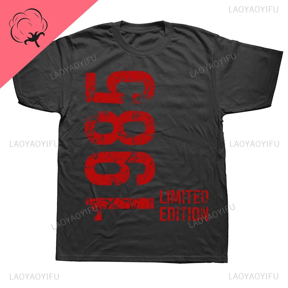 Awesome 38th 38 Years Retro Vintage 1985 Printed Birthday Gifts WOMEN TShirts Streetwear Hip Hop Short Sleeve Women T-shirt