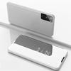 Coque de protection - BOOLING - pour Samsung Galaxy A55 5G - Argenté - Effet miroir - 2 verres trempés inclus