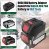 Converter for Bosch 18V PBA Battery BOSC18BS Battery Adapter Convert To for Bosch 18V Battery Work for Bosch 18V GBA Power Tools