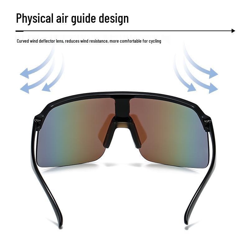 New Colorful Outdoor Cycling Sunglasses for Women & Men - European & American Style Sports Glasses
