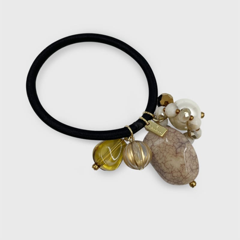 Jean Paul Clarisse Gemstone Beaded Ponytail LFPT0752