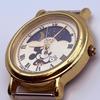 Used New Battery ALBA Mickey Moon Phase Ladies Watch SEIKO