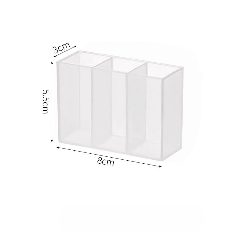 

Ящик для хранения косметики Полка для хранения Настольный ящик для хранения губной помады Ящик для хранения Зеркальный шкаф Ящик для хранения Маленькая коробка red collar 5.5*3*8cm