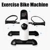 Bike Exercise Indoor Trainer Exerciser Cycling Fitness Mini Pedal Arms Legs White ABS PVC Home Exerciser LED Display Fitness Pedal