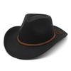 Cappello in Feltro di Lana a Tesa Larga per Uomo Donna Protezione Solare Estiva Abbigliamento Casual