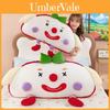 Creative Clown Plush Toy Pillow Large Bed Backrest Soft Cushion For Kids Bedroom Sleep Decor