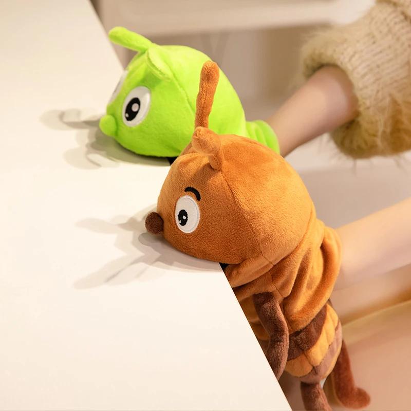 Cute and Fun Cartoon Insect Finger Puppets Stuffed Toys Stuffed Animals Stuffed Dolls Learn Interactive Toy Gifts