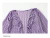 2025 Korean Sexy Gathered Swimsuit: Women's Three-Piece Set with Long-Sleeve Cover-Up