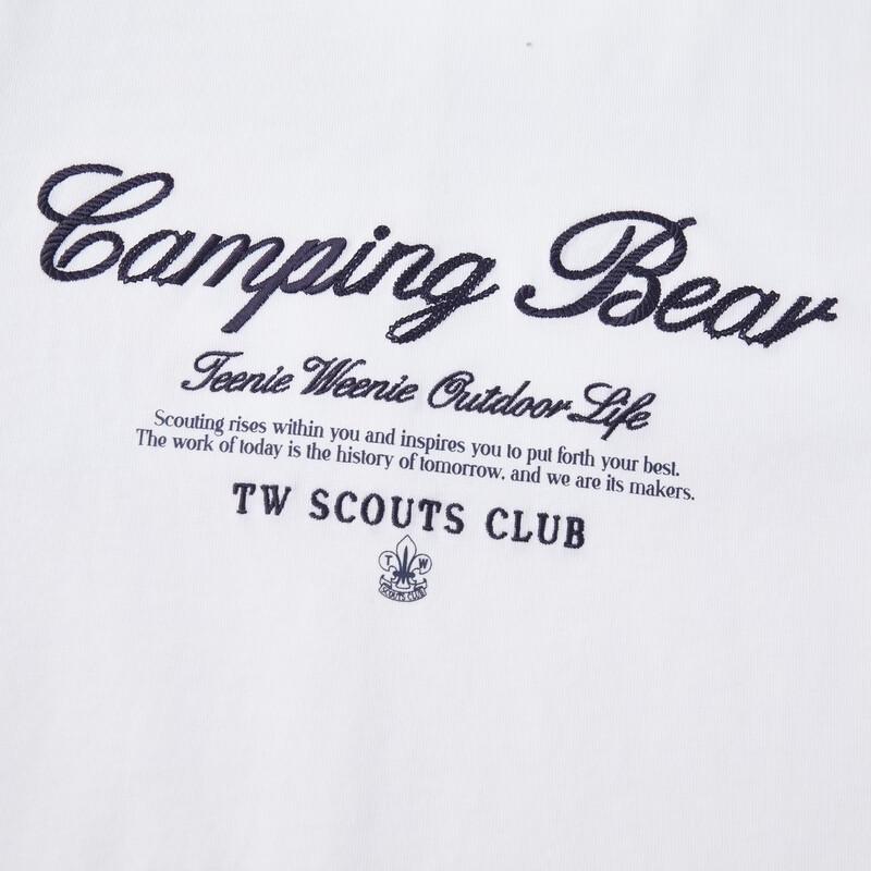 Teenie Weenie Little Bear Letter Women's T-shirt