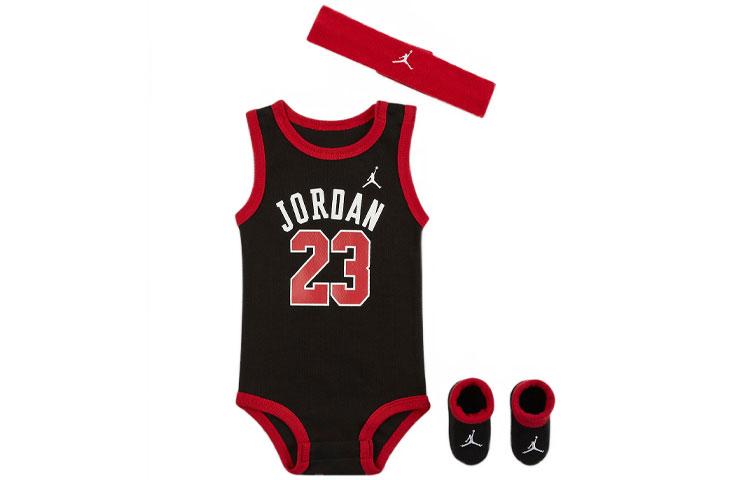 Jordan Baby Jumpsuits & Crawlers Crew Neck Moderate NJ0598-023 0-6M