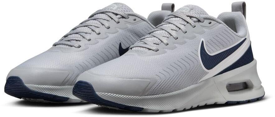 Кроссовки Nike Air Max Nuaxis светло-дымчатый серый/кибер/белый/обсидиан