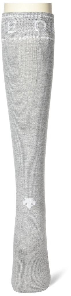 Descente Golf Antibacterial and with Sole Support and Pile GY00 Free Size Socks, Odor-Resistant, Sole, Women's, DGCVJB01, (Gray),
