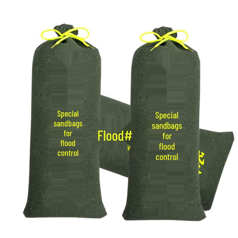 Flood Control Canvas Drawstring Sandbags