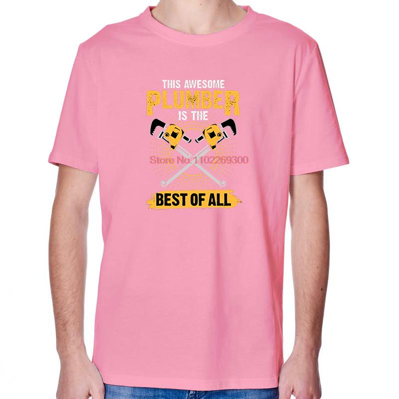 Plumber Gas Pipe Pipefitter Graphic T Shirts Fashion Summer Tees Tops Cotton New Shirts And TShirts Unisex Round Neck TShirt