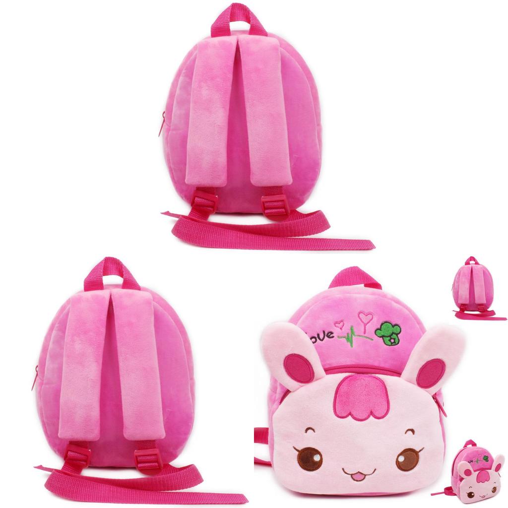 Baby Animal Plush Backpack For Toddlers With Breathable Material And Lightweight Design For Daily Use