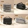 Multifunctional Nylon Travel Makeup Bag With Large Capacity And Mesh Clear Visibility For Home And Trips