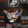 Chaleco de Cuero Patchwork Americano Harley para Hombre para Ciclismo con Parches Bordados, Talla 42