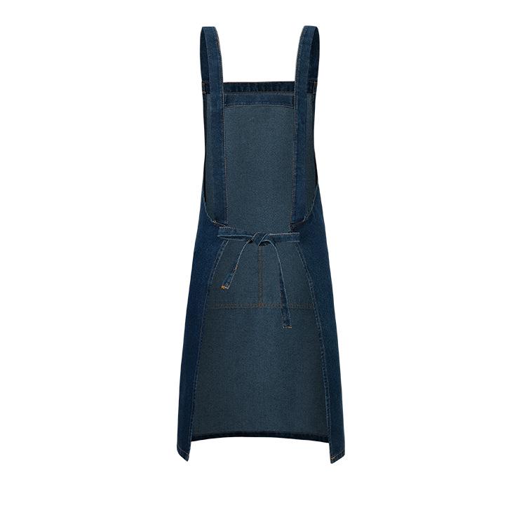 Custom Logo Denim Apron for Restaurant, Nail Art, Baking, Coffee Shops, and Barbershops