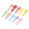 20pcs Mini Size Pet Hair Clip 3cm Width Mini Hair Barrette Pet Grooming Clip  Daily Decoration