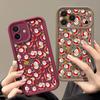 Kreslený vzor Santa Clause Pouzdro pro iPhone 17 Air 16e 16 15 14 Pro Max 13 17 Pro Max 17 Pro 17 Nárazuvzdorný Měkký TPU Silikonový Kryt na Telefon Funda