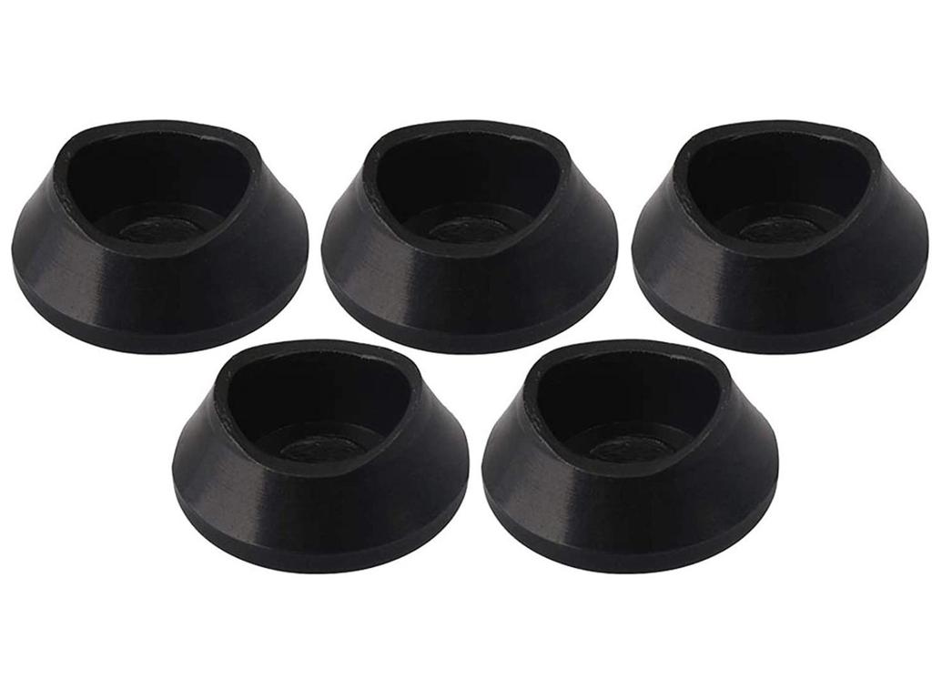 Black Plastic Left-Handed Saxophone Thumb Rest Accessory