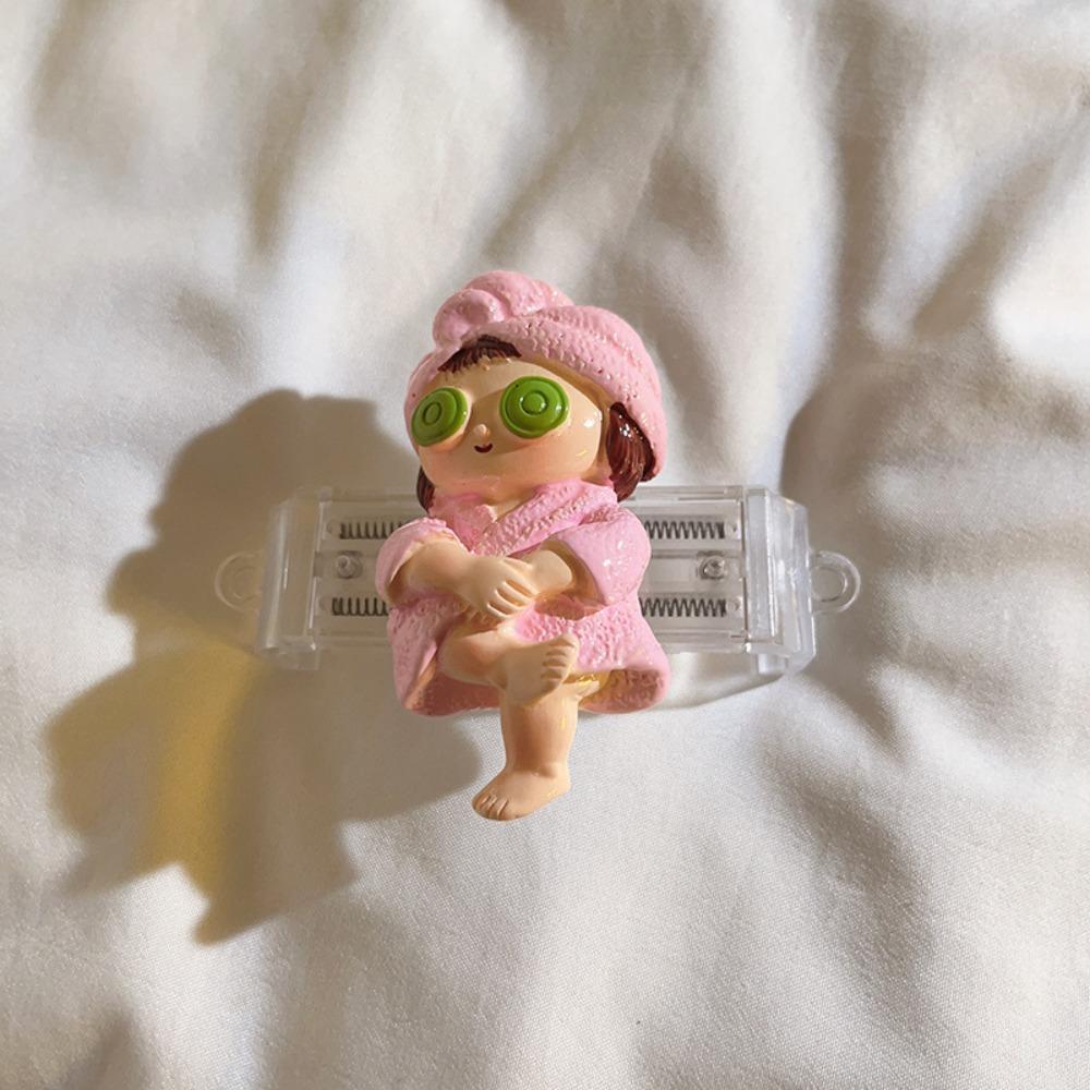 Cute Girl Phone Back Clip Plastic Rope Buckle Phone Chain Straps New Neck Hanging Cord