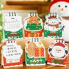 Creative Christmas 2027 Desk Calendar Cartoon Portable Schedule Planner Coil Binding Daily Planner Desktop Decoration