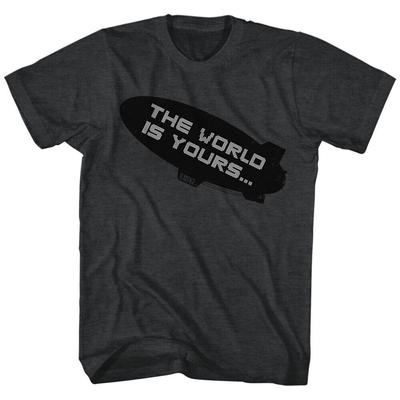 Scarface Blimp Slim Fit Black Unisex T-shirt