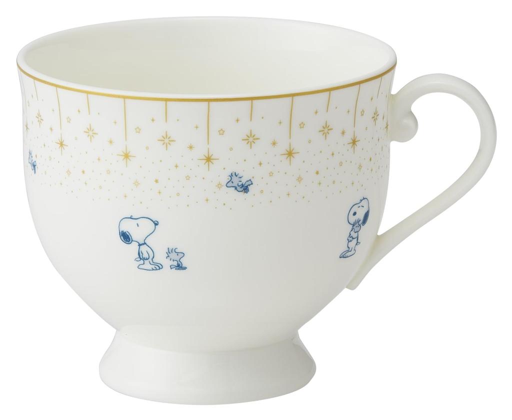 Skater Cup Dishwasher Narumi Bone Made in Snoopy & Saucer, 240ml, Safe, China, Japan, Design, CBCS24-A