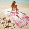 1PC Custom Name Ballerina Stars Beach Towel Highly Absorbent And Sand-Resistant Towel for Swimming, Pool, Yoga, And Travel Lightweight
