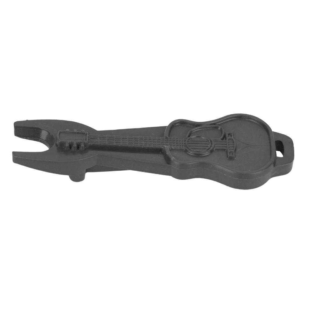 Plastic Acoustic Guitar Chords Bridge Pins Puller String Cone Puller Guitar Change String(Black