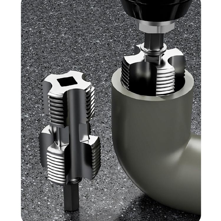 Internal Thread Opener Ensures Precise Thread Cutting for Creating Clean Thread Plumbing Installations and Maintenance