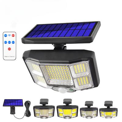 Solar Garden Light LED Human Body Sensing Solar Light Outdoor Waterproof Garden Landscape Light Wall Light
