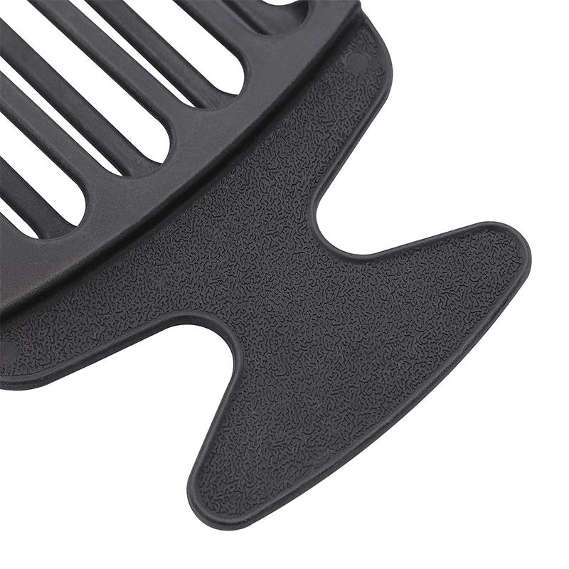 Plastic Wide Big Tooth Afro Hair Pick Comb Detangle Braid Hair Brush Oil For Head For Hairdressing Styling Modeling