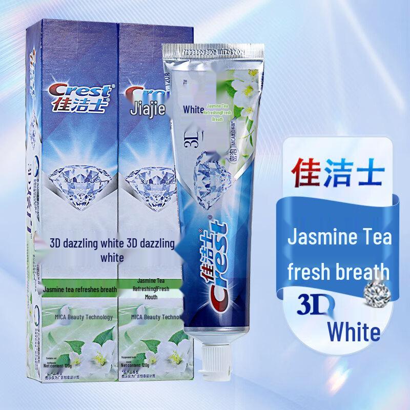 Crest 3D White Jasmine Tea Fresh Toothpaste