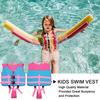 Kids Swim Vest Adjustable Crotch Woven Strap Boys Girls Life Jacket Snorkel Kayaking Boating Drifting Buoyancy Safety Vest Swimming Aid