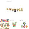 Mexican-inspired Party Supplies For Children's Halloween Party Decorate With Ghostly Cake Toppers Banners And Balloons