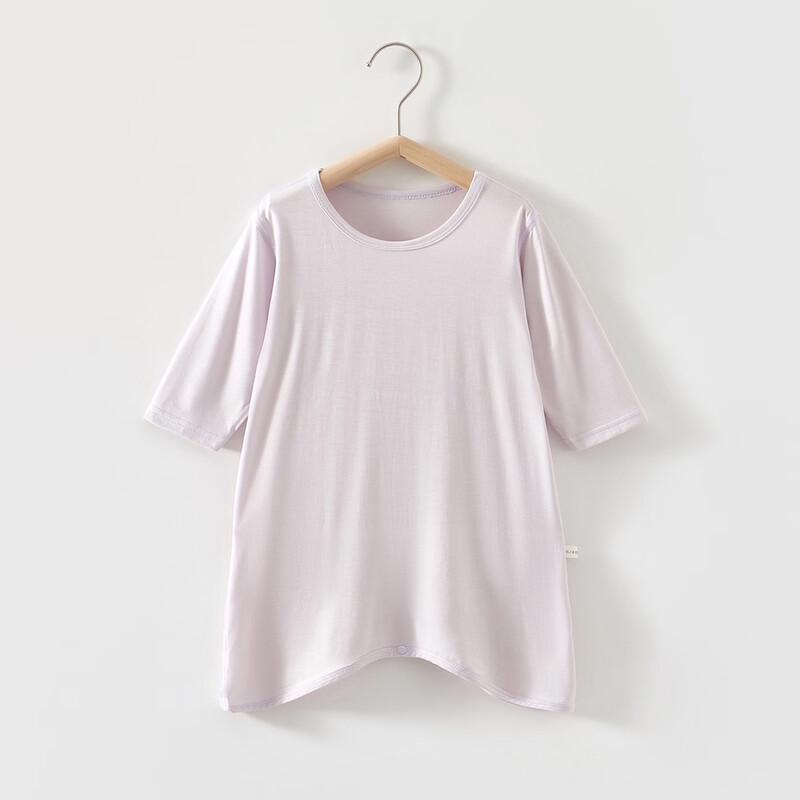 Little Lamb Dudu Baby U-Silk Long Sleeve Summer Bodysuit 100