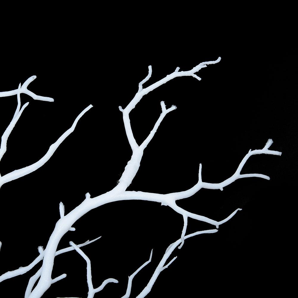 Simulation Branch Tree Branch Decoration Beautiful Room White/Green/Coffee Dry