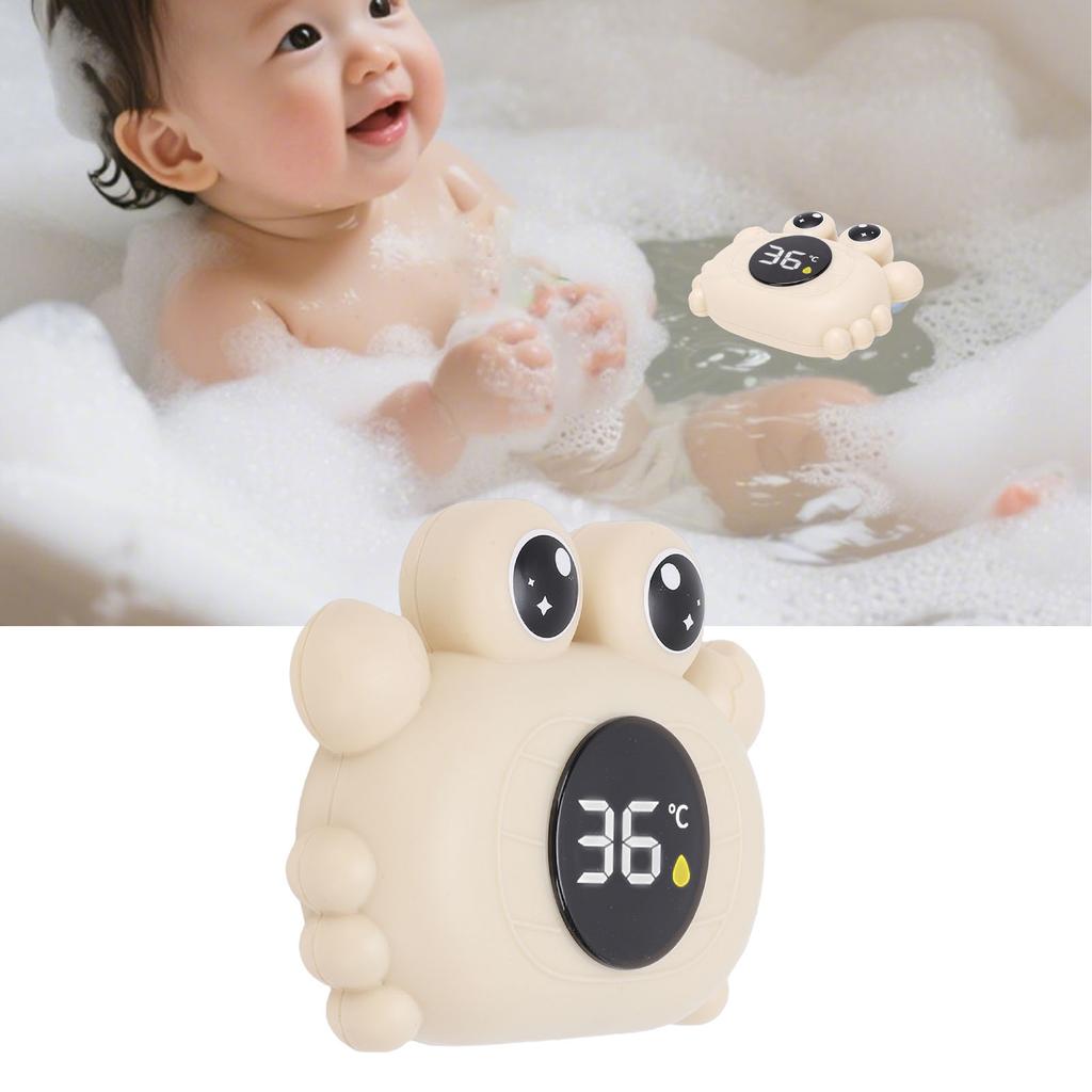 Bath Thermometer Auto Power Off IP67 Water Proof Bathtub Thermometer with Accurate Readings Alerts for Swimming Pool