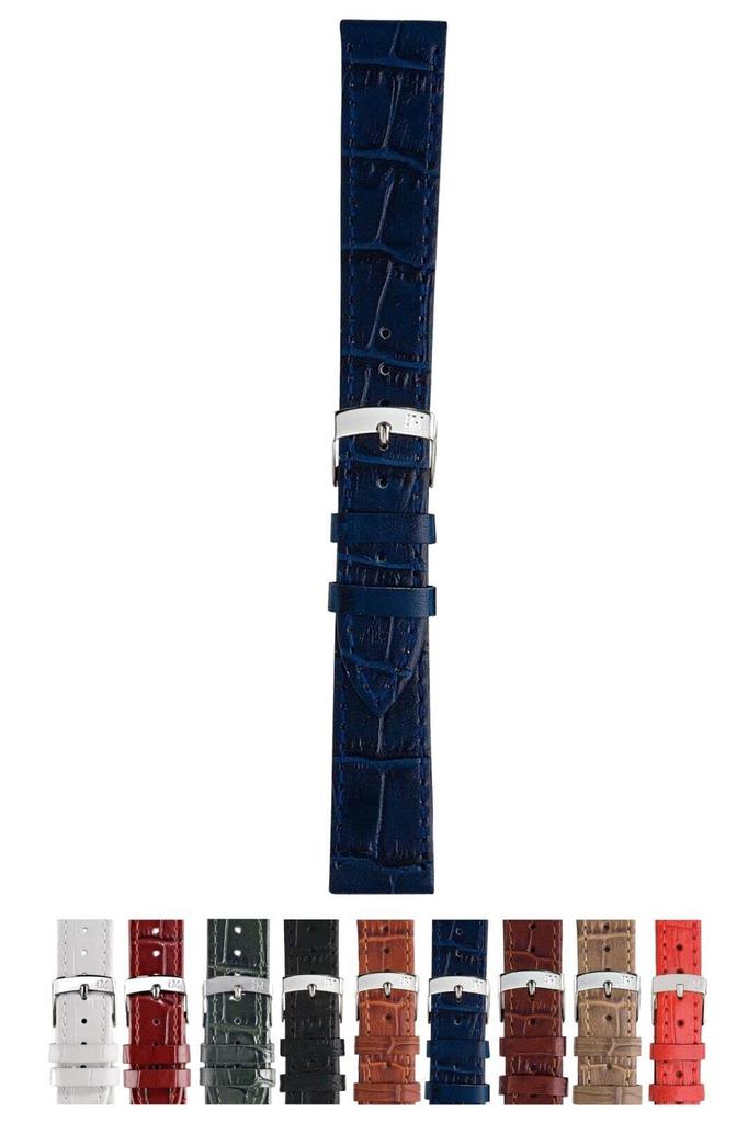 Watch Cowhide Dark with Replacement Tool X2524656062020 [MORELLATO] Strap, Leather, KAJMAN, 20mm, Blue, [Official Import]