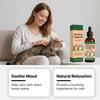 Avancerad Kattmyntaolja 60 ml Endast för Katter Innehåller Naturligt Kattmynteextrakt Skonsamt Formulerad Droppflaska för Husdjursbruk