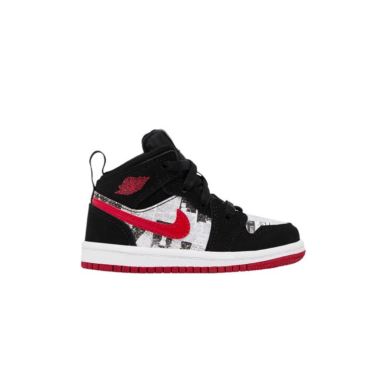 Jordan 1 Mid Newspaper Air Times (TD) 26