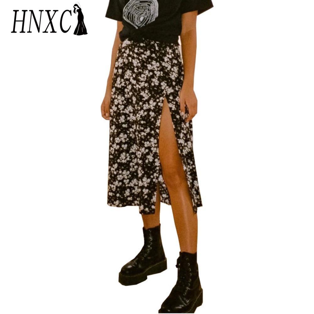 HNXC Женская Модная Повседневная Летняя Весенняя Юбка S