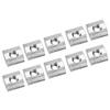 50pcs Pre-Assembled Sliding T Nuts Slide In Tee Nut Sliding T Slot Nuts  For CNC Router Build
