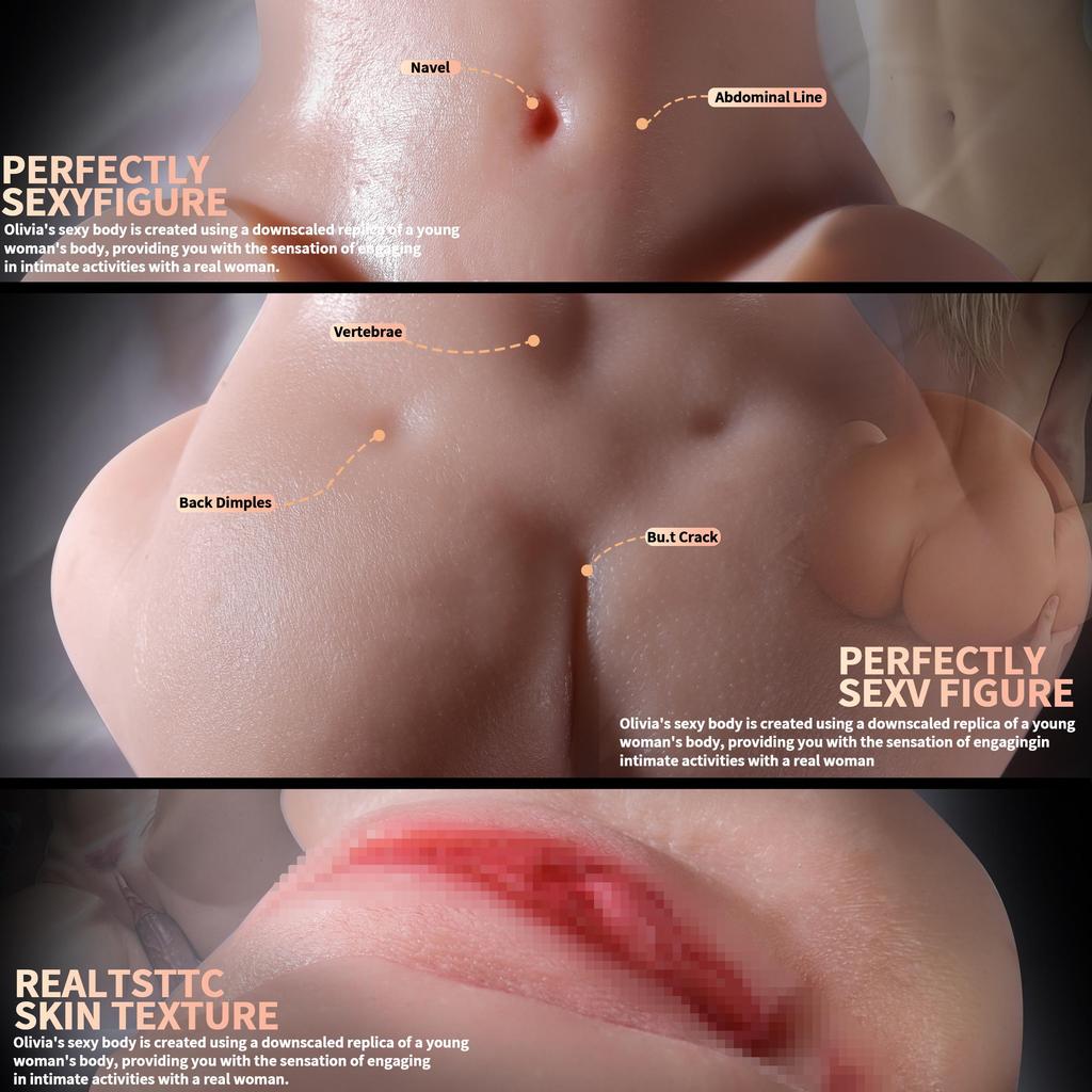 Realistic Male Masturbator TPE Love Dolls Stroker Cup Sex Toys for Men